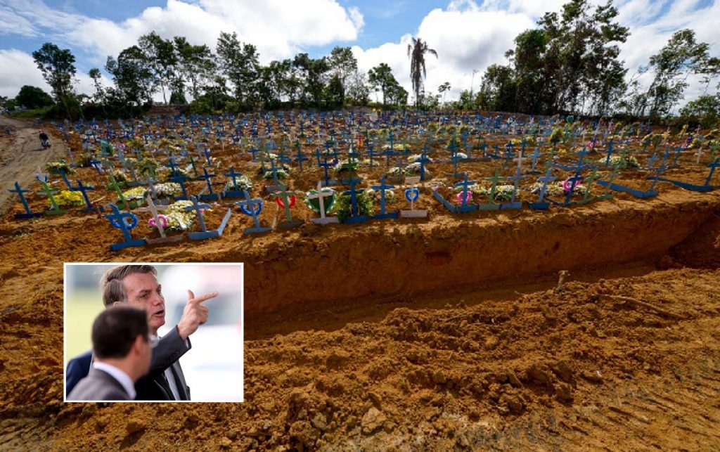 Brasil tem mais de 5 mil mortos pelo coronavírus e supera China. 'E daí?', diz Bolsonaro
